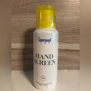 SUPERGOOP! Hand Screen SPF 40  Broad Spectrum Sunscreen Hand Exp 05/26 Sealed